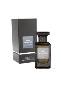Fragrance World Oud Wonder Eau De Parfum 80 Ml Unisex Inspired By Oud Wood - Arabian Perfume From Dubai, Oriental-Woody Scent With Oud, Amber, Vanilla And Spices, Luxurious Fragrance Alternative At A Fair Price, Eau De Parfum Unisex With Long Lasting Properties And Strong Sillage, Premium Quality Arabian Perfume, Elegant 80 Ml Bottle, Ideal For Women & Men, Bestseller Fragrance From Dubai, Modern And Sophisticated Fragrance With An Oriental Character, Unisex Perfume With A Warm, Elegant And Intense Charisma, Perfect Gift Idea For Men, Women & Unisex, Eau De Parfum Orientally Inspired, Arabian Perfume With A Strong Scent Trail, Scent Notes Of Oud, Vanilla, Amber And Spices, Inexpensive Alternative To Niche Fragrances, Luxurious Eau De Parfum With Premium Quality, Shipped In 3 To 5 Days, Exclusive Oriental Oud Fragrance With Noble Sophistication, Elegant Unisex Perfume For Lovers Of Luxurious Woody Fragrances From Dubai. - vui tươi - Xem 2