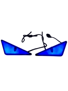 Tecnomoto Direccional Led Zxd-64 Intermitente De Ojo Anime - Azul - Ver 3