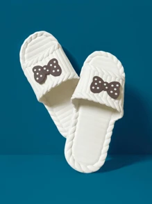 New Fashion Women Summer Slippers, Thick Sole Indoor Bathroom Non-Slip Outdoor Slippers, Comfortable Soft Flat Slippers