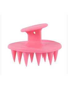 Silicone Scalp Massager Brush, Long And Firm Bristles Suitable For Long, Curly, Thick Hair, Scalp Cleansing And Exfoliating Tool - Multicolor - View 1