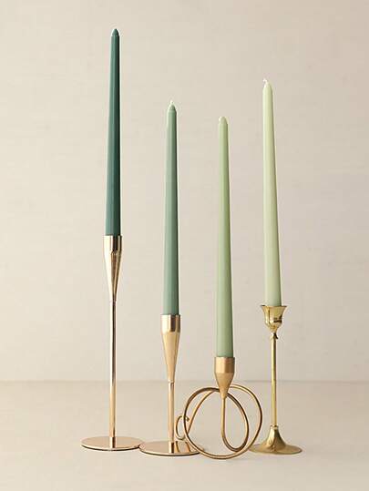 1 Hộp 4 cây nến dài 30CM nhiều màu, Tiệc cưới, Trung tâm bàn, Đạo cụ trang trí bàn tiệc cưới, Không mùi và không khói, Bữa tối dưới ánh nến, Nến dài 12 inch, Tiệc cưới, Giáng sinh, Lễ Phục sinh, Trang trí nhà ngày lễ tình nhân, Trang trí Giáng sinh, Trang trí phòng, Quà tặng Giáng sinh