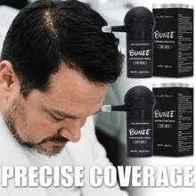 Bunee Hair Building Fibers 2 Pack With Spray Nozzle Instant Thickening Hair Powder For Immediate Volume And Full Coverage Physical Hair Enhancement - Nhiều màu - Xem 8