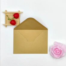 100 piezas de sobres de papel kraft en blanco de estilo minimalista, bolsillos rectangulares para oficina, invitaciones, invitaciones comerciales occidentales, bolsas de regalo para postales, envíos, carpetas, envoltorios de regalo, cartas de agradecimiento, sobres para cartas manuscritas