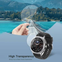 3pcs Tempered Glass Protector Strap Compatible With Samsung Galaxy Watch 8/8 Classic 40mm 44mm Band Women/Men,HD Screen Protector Bracelet Wristband Compatible With Samsung Watch 8 Classic/8 Smartwatch Accessories As A Gift For Friends And Family - 3PCS - View 4