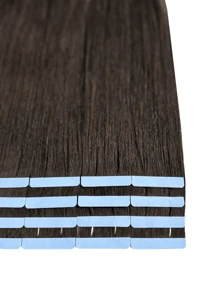 20 片 30 克 接发片 真人发无缝接发片 专业原生真人发接发片 挑染 万圣节服装 - S1B - 查看 5