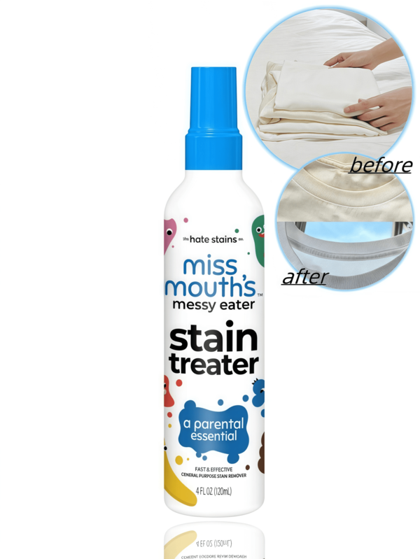 120ml Clothing Stain Remover Spray, Gentle Cleaning For Clothing Oil Stains, Deodorizing And Softening, Strong Degreasing Cleaner For Clothing, Sofa Stains And Multi-Purpose Cleaning