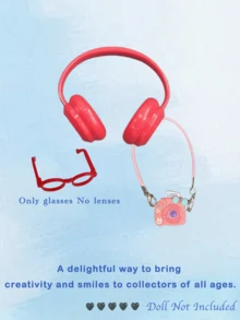 1/2/3PCS 17cm Doll Outfit Making Kit Compatible With Labubu - Adorable & Cool Styles /DIY Fashion Gift Set For Girls Kids & Friends /Cute Birthday Party Costumes, Stylish Easter Christmas Outfits (Doll Not Included) /Fun Music Festival & Summer Travel Role Play Accessories - Multicolor - View 29