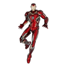 Serie Disney Marvel Superhéroe Iron Man Mk45 1:12 Modelo Ensamblable de Juguetes, Ornamento de Escritorio Creativo Ensamblable, Se Puede Usar Como Decoración de Habitación Regalo