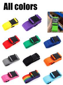 2/4 件行李带，旅行行李箱捆绑带，交叉打包带加厚捆绑带，适用于旅行收纳袋、化妆包、化妆包、度假收纳包、大容量化妆品收纳盒、化妆盒，可装口红、刷子、护肤品、手机、硬币、小物件，适用于家居、礼品、度假和节日万圣节圣诞节多功能用途 - 彩色 - 查看 34