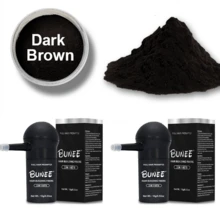 Bunee Hair Building Fibers 2 Pack With Spray Nozzle Instant Thickening Hair Powder For Immediate Volume And Full Coverage Physical Hair Enhancement - Nhiều màu - Xem 16