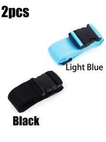 2/4 件行李带，旅行行李箱捆绑带，交叉打包带加厚捆绑带，适用于旅行收纳袋、化妆包、化妆包、度假收纳包、大容量化妆品收纳盒、化妆盒，可装口红、刷子、护肤品、手机、硬币、小物件，适用于家居、礼品、度假和节日万圣节圣诞节多功能用途 - 彩色 - 查看 30