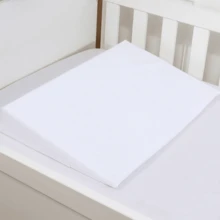 BABY MARATHON Anti-Reflux Pillow For American Crib And Bed, Ramp Filling + 1 Pillowcase - Yellow - View 3