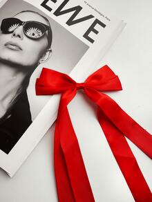 1 chiếc kẹp tóc màu đỏ dễ thương, phụ kiện tóc thời trang, kẹp tóc hình nơ, thích hợp cho du lịch, sử dụng hàng ngày, mùa xuân, hè, thu, đông, Ngày của Mẹ, trang trí tóc dễ thương và thanh lịch, kẹp tóc thời trang mùa hè, quà tặng năm mới, phụ kiện tóc cho nữ, phụ kiện đội đầu, kẹp càng cua, ghim cài tóc - Đỏ - Xem 4