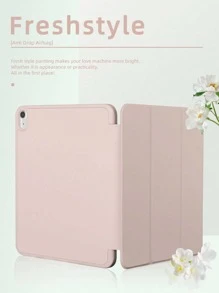 1 PIEZA Funda protectora plegable de 4 esquinas anti-caída Koolife, de unicolor con ranura para lápiz, a prueba de polvo y golpes, TPU+PU compatible con iPad 10th Gen (10.9 pulgadas 2022)/iPad (A16) 11 pulgadas 11th Generation 2025