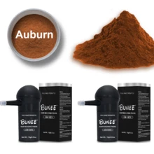 Bunee Hair Building Fibers 2 Pack With Spray Nozzle Instant Thickening Hair Powder For Immediate Volume And Full Coverage Physical Hair Enhancement - Nhiều màu - Xem 12