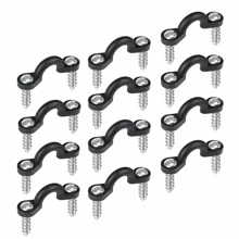 10 Piece Rope Buckle Kayak Seat Head Handle Buckle Screws Mount Lace-Up Kayak Rigging Kit Accessories