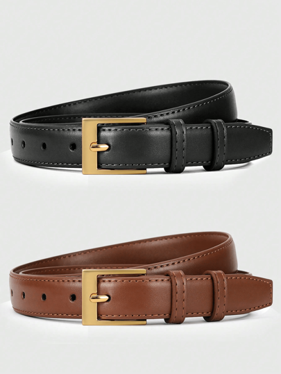 1/2 Stücke multifunktionaler dekorativer Damengürtel, elegant & modisch, passend zu Jeans, Lässig Hosen, Anzügen und Kleidern, geeignet für Valentinstag, Muttertag und Halloween Herbst, Herbst, Halloween