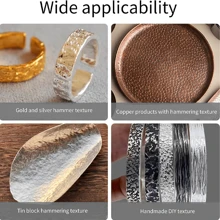 Steel Seal Stamping Set - Jewelry Metal Stamping Tool - Jewelry Carving Tool - Jewelry Chiseling Set Professional Craft Mold - Steel Texture - Suitable For Imprinting On Wood, Leather, Jewelry, Etc. - Handicraft And Art Stamping Set