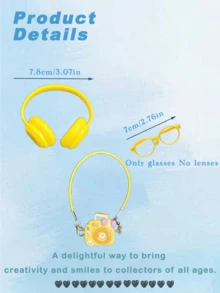 1/2/3PCS 17cm Doll Outfit Making Kit Compatible With Labubu - Adorable & Cool Styles /DIY Fashion Gift Set For Girls Kids & Friends /Cute Birthday Party Costumes, Stylish Easter Christmas Outfits (Doll Not Included) /Fun Music Festival & Summer Travel Role Play Accessories - Multicolor - View 8