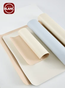 1 件硅胶餐桌垫，防油、防水、防污、防滑、隔热、可擦拭桌布，适用于咖啡桌、书桌、厨房台面