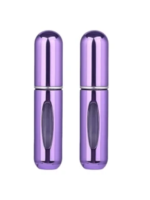 5pcs/4pcs/3pcs/2pcs/1pc Portable Refillable Travel Perfume Bottles, 5ml Travel Size Atomizer Sprayer, Pocket Perfume Containers, Travel Spray Bottles, 5ml Bottom Refill Perfume Decant Vials, Reusable Travel, Pressing Dispenser Sample Bottles, Back To School Essentials, Small Water Bottles For School, Women Decorative Accessories - Multicolor - View 20