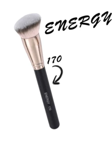ENERGY Tapered Concealer Brush Under Eye Mini Kabuki Makeup,Foundation Brush,Concealer Brush,Blush Brush,Contour Brush,Blush Brush,Bronzer Brush,Powder Brush,Foundation Brush,Blush Brush,Giveaways - Black - View 2