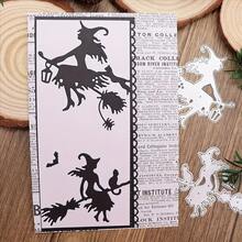 AHLGCAFT 金属切割模具，魔法巫师切割模具 DIY 纸卡工艺，用于切割薄片，贺卡工艺装饰，压花，家庭项目制作工具，碳钢模具 - 銀色 - 查看 8