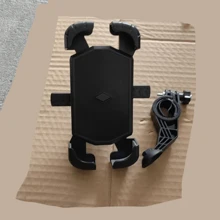 [1s Lock][Protezione] Supporto per telefono da moto/bici aggiornato, supporto per manubrio della bicicletta rotante a 360°, adatto per telefoni cellulari da 4,7-6,8 pollici, organizer per donne, elementi essenziali da viaggio, articoli per il ritorno a scuola, articoli per il dormitorio