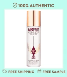 Spray de fijación impermeable con aerógrafo de Charlotte Tilbury - Tamaño: 3.3 Oz / 100 ml - Spray fijador impermeable Airbrush Flawless - Ver 1