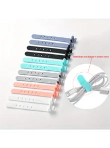 2 条数据线 + 6 条扎带组合套装，配备 3.3 英尺/6.6 英尺尼龙编织快速充电数据线，兼容 14/13/12/11/10，适合家庭和办公室使用