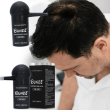 Bunee Hair Building Fibers 2 Pack With Spray Nozzle Instant Thickening Hair Powder For Immediate Volume And Full Coverage Physical Hair Enhancement - Nhiều màu - Xem 6