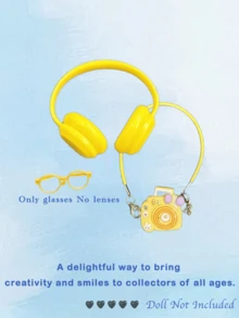 1/2/3PCS 17cm Doll Outfit Making Kit Compatible With Labubu - Adorable & Cool Styles /DIY Fashion Gift Set For Girls Kids & Friends /Cute Birthday Party Costumes, Stylish Easter Christmas Outfits (Doll Not Included) /Fun Music Festival & Summer Travel Role Play Accessories - Multicolor - View 10