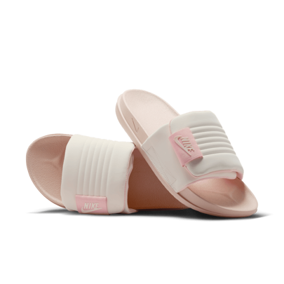  Chanclas Nike Off-Coat cómodas, versátiles, sencillas y antidesgaste para mujer, rosa claro, DV1033-104