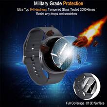 5pcs Screen Protector, Compatible With Samsung Galaxy Watch 8/8 Classic 47mm/44mm/40mm, Unisex, Made Of Tempered Glass, Easy To Install, High-Definition Curved Full Coverage Protective Film, Accessories Compatible With Samsung Galaxy Watch 8/8 Classic Smartwatch - 5 PCS - View 9