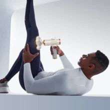 High-Power Muscle Relaxer, Massage Gun, Deep Tissue Back Massage For Athletes For Pain Relief, Percussion Massager With 10 Massages Heads & Silent Brushless Motor, Gifts For Fathers Day,Hot Fashion - Solid Color - View 8