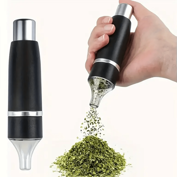 1pc Manual Aluminum Alloy Grinder - Portable Non-Electric Tool, Detachable & Washable Design With 2 Color Options, Multi-Functional Household Accessory For Home Essentials