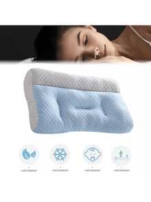 NetHong Cervical Memory Foam-Pillow For Neck And Shoulder Pain,Ergonomic Orthopedic UK - C - View 7