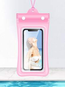 通用防水手机袋，3D防水手机壳，手机干燥袋，兼容/Galaxy，适合游泳、雨天、户外活动，避免手机被水损坏的烦恼 - 彩色 - 查看 16