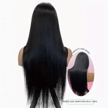 200% Density Straight Lace Front Wigs Human Hair 4*4 5*5 13x6 13x4 HD Transparent Lace Front For Glueless Brazilian Virgin Hair Glueless Wig Human Hair Pre Plucked With Baby Hair Hairline
