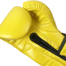 Yellow 8oz 10oz 12oz 14oz 16oz Breathable Boxing Gloves For Men And Women Suitable For Boxing Kickboxing Mixed Martial Arts Muay Thai MMA Heavy Bag Training Comfortable Boxing Gloves