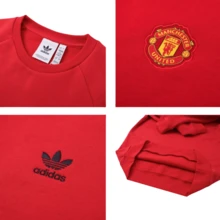 Adidas Men's Sweatshirt Sportswear Running Outdoor Round Neck Cotton Pullover Top