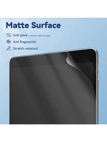 Bildschirmschutz für iPad 10. Generation 10,9 Zoll (2022), Face ID und kompatibel mit Apple Pencil, HD-Klarheit Bildschirmschutzfolie, Kratzfest, blasenfrei, hohe Transparenz, Antifingerschutz, Tablet-Bildschirmschutz, kompatibel mit iPad Mini/Air/Pro/11./9./8./7. - 1 Stück - Übersicht 3