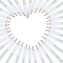 25 支新娘送礼会游戏铅笔、婚礼铅笔、迷你铅笔//从此幸福快乐铅笔、高尔夫铅笔、送礼会礼物