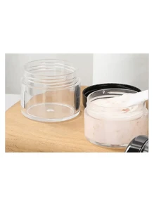 10g Set de botellas de viaje, para uso doméstico y diario, accesorios esenciales de viajes, contenedores con tapas a rosca, productos de belleza, aceites Essential, jabón corporal/conerer/champú/lavado facial/jabón de manos/dish/loción