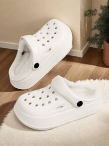 Winterwarme Mode Jungen und Mädchen Höhle Hausschuhe flach, bequem für Zuhause, Lässig, Alltag und Outdoor-Partys, neue Kinderhausschuhe