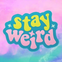 Stay Weird Sticker - Vinyl, Waterproof, Easy To Apply, Ideal For Laptops And Water Bottles, Laptop DecalBold Statement StickerDurable Vinyl - Multicolor - View 9