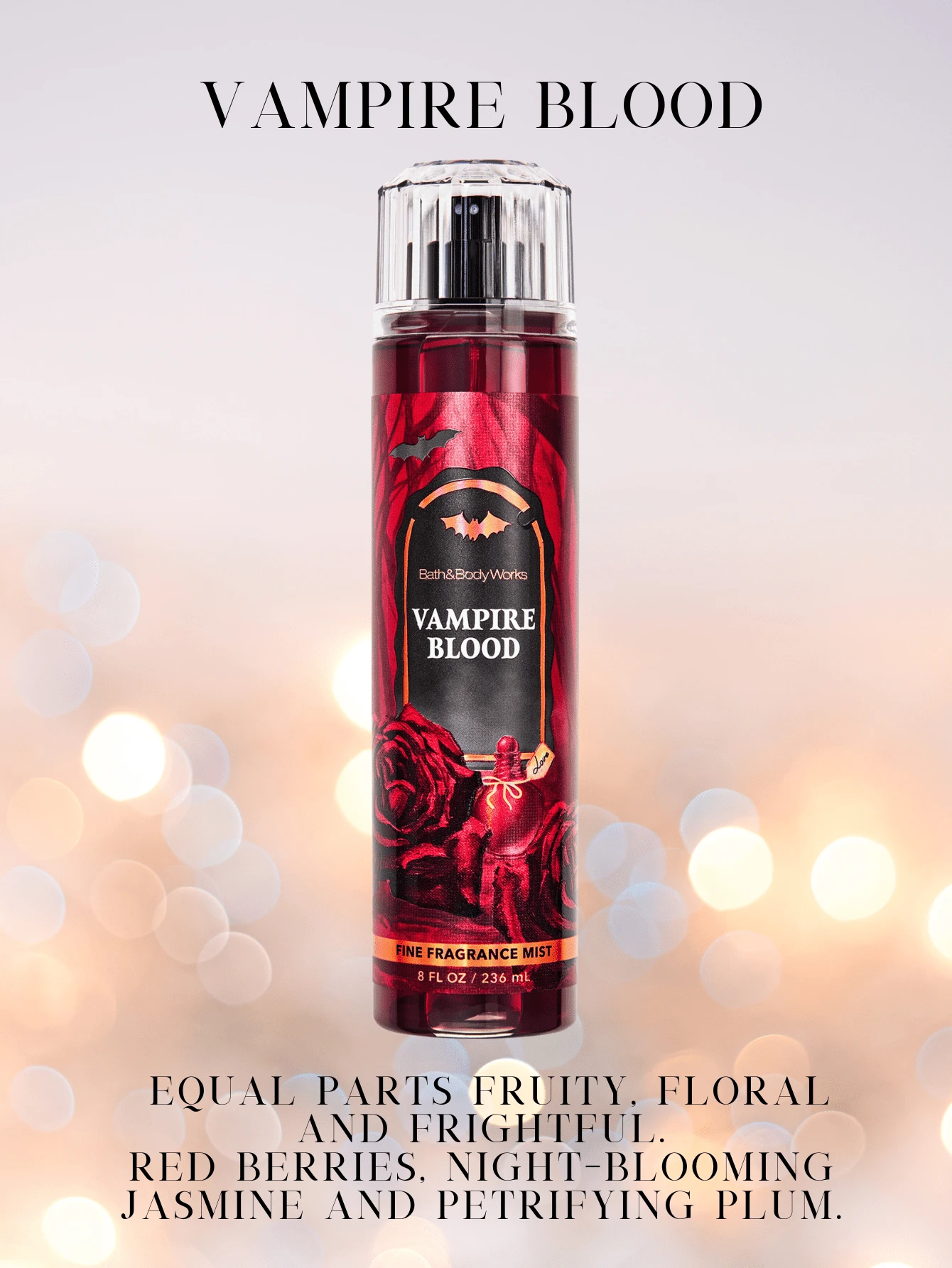 Bath And Body Works BBW Fine Fragrance Body Mist - Vampire Blood - View 1