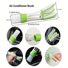 Multifunctional Car Detailing Brush Set For Cleaning Interior Or Exterior, Car Interior Dust Removal Brush With Soft Bristles & Ergonomic Handle, Multi-Surface Cleaning Tool For Air Vents, Dashboard, Center Console, Wheels, Leather Upholstery Seat, Compact Car Care Accessory, Ergonomic Grip, Car Cleaning Accessories