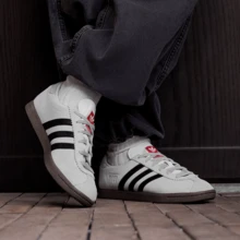 Adidas 男女新款低帮舒适休闲运动鞋 JR6342 - 淺灰色 - 查看 2