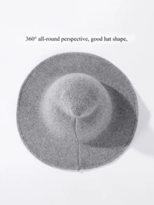 Wool Witch Hat - Halloween Pointed Wide Brim Knitted Costume Hat, Classic Wizard/Witch Cap With Long Tassel Pumpkin Vampire Costume Autumn